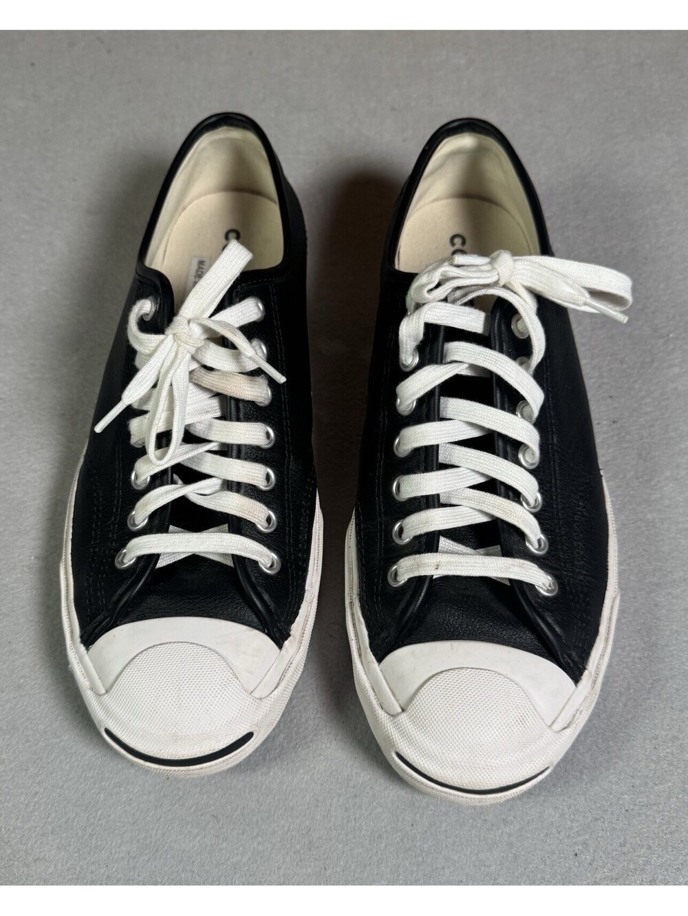 Size 8.5 - Converse Jack Purcell Low Black